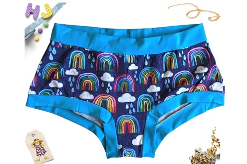 Click to order S Boyshorts Rainbows and Raindrops now